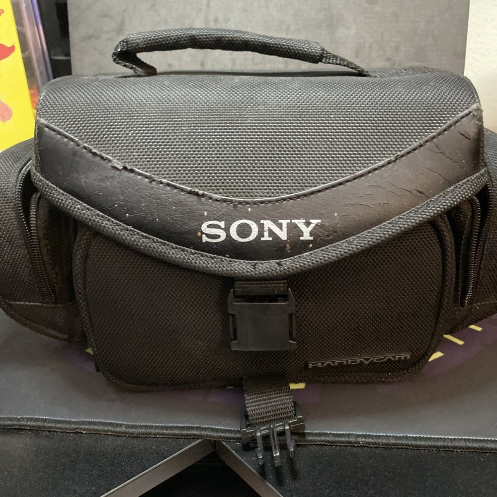 Sony Camera Camcorders Bag Genuine OEM Black Case for Sony Handycam D3